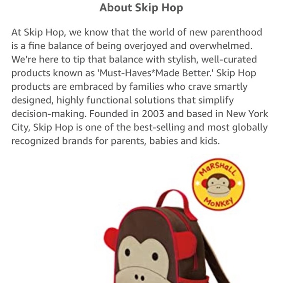 NWT Skip Hop Zoo Child Safety Harness Backpack - Picture 7 of 14